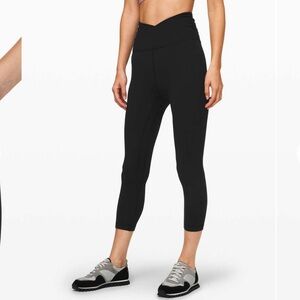 Lululemon align crop cross waist